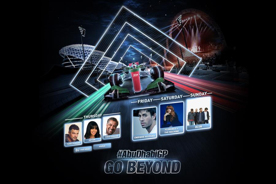 abu dhabi f1 concert