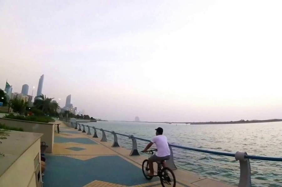 Cycle Abu Dhabi Corniche With A Local Visitabudhabi Ae