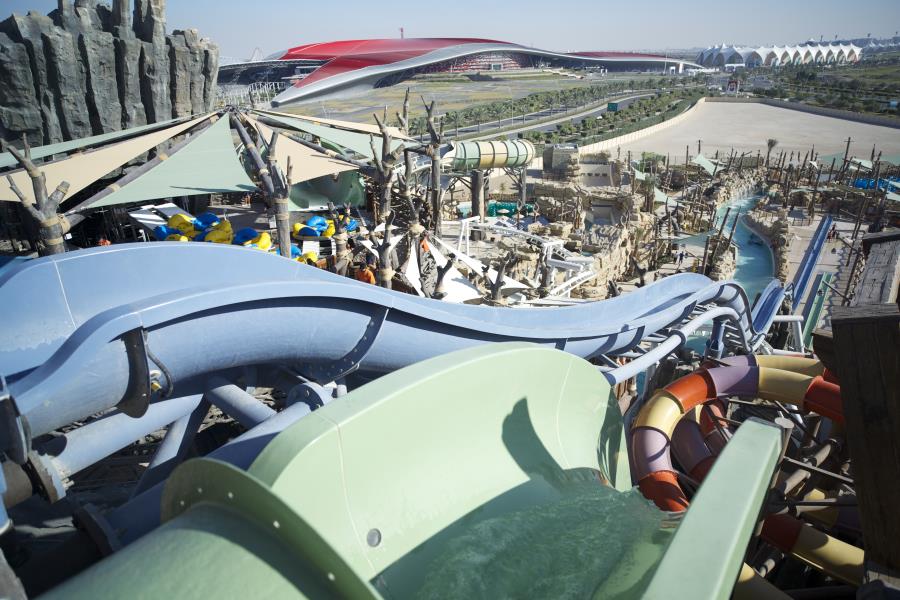 Yas waterworld карта